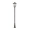 Z-Lite Talbot 3 Light Outdoor Post Mounted Fixture, Oil Rubbed Bronze And Seedy 579PHXLR-519P-ORB - alternate 4